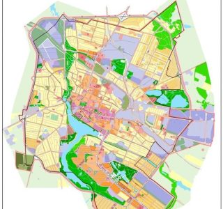 Разбивка генплана